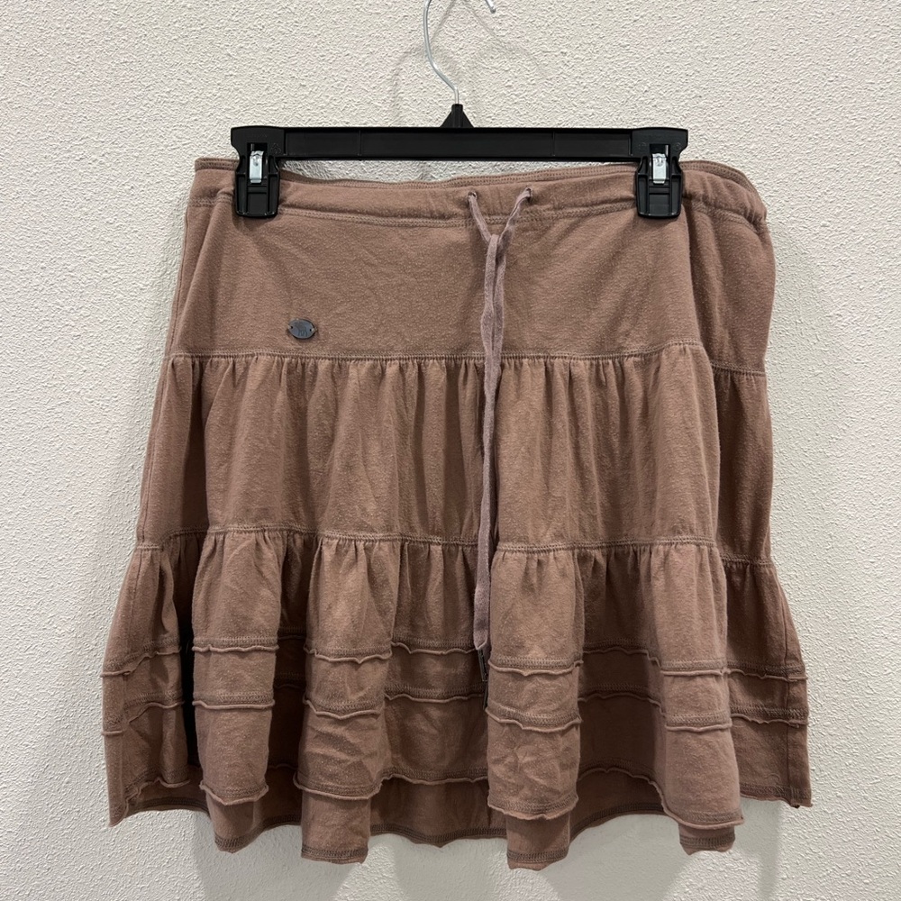 Abercrombie & fitch womens brown skirt size L